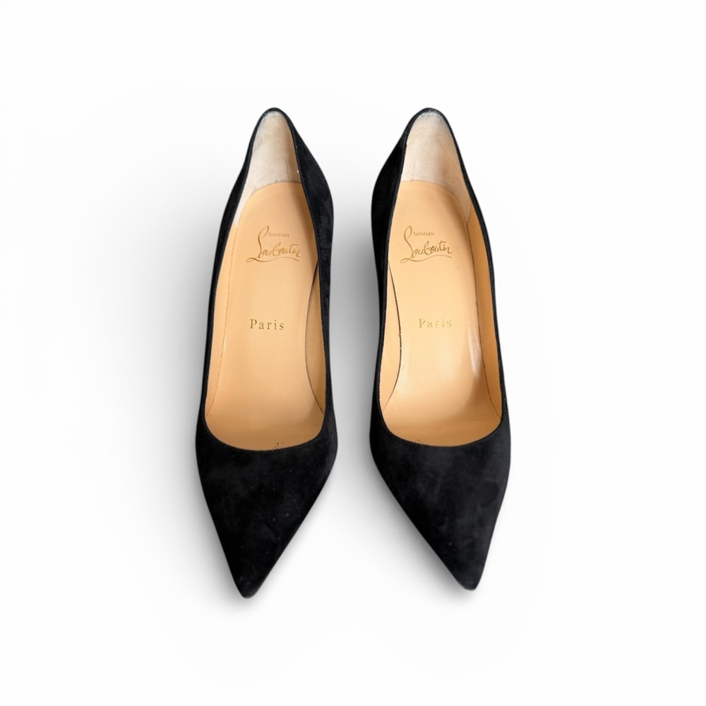 Christian Louboutin Kate 85 - black suede